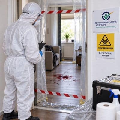 Crime scene cleaner worden