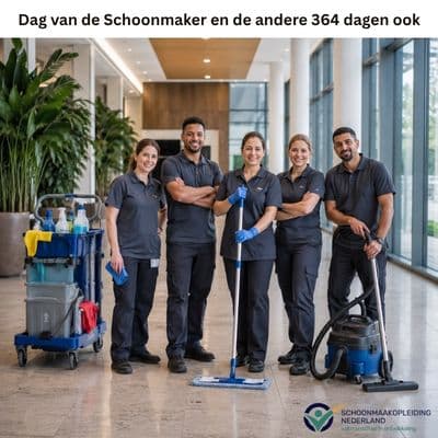 Dag van de Schoonmaker en de andere 364 dagen ook