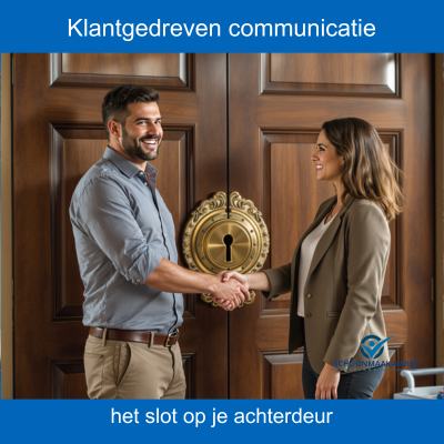 Klantgedreven communicatie het slot op je achterdeur