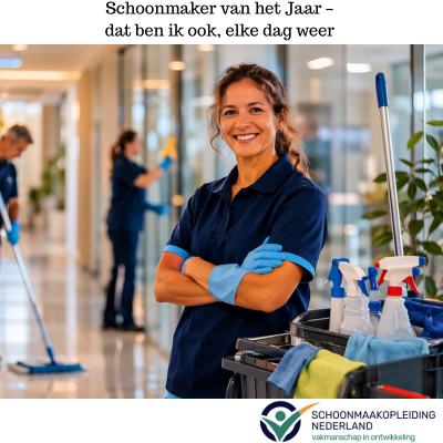 Schoonmaker van het Jaar – dat ben ik ook elke dag weer