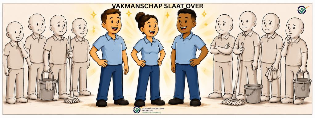Ziekteverzuim in de schoonmaak, vakmanschap slaat over