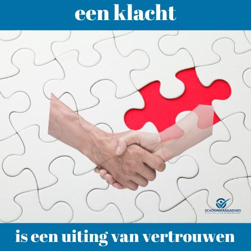 Een klacht is vertrouwen communiceren