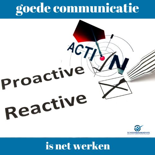 goede communicatie is net werken