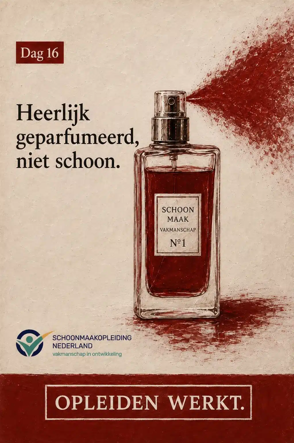 Dag 16: parfumflacon met het etiket 