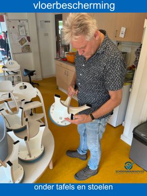 vloerbescherming onder tafels en stoelen